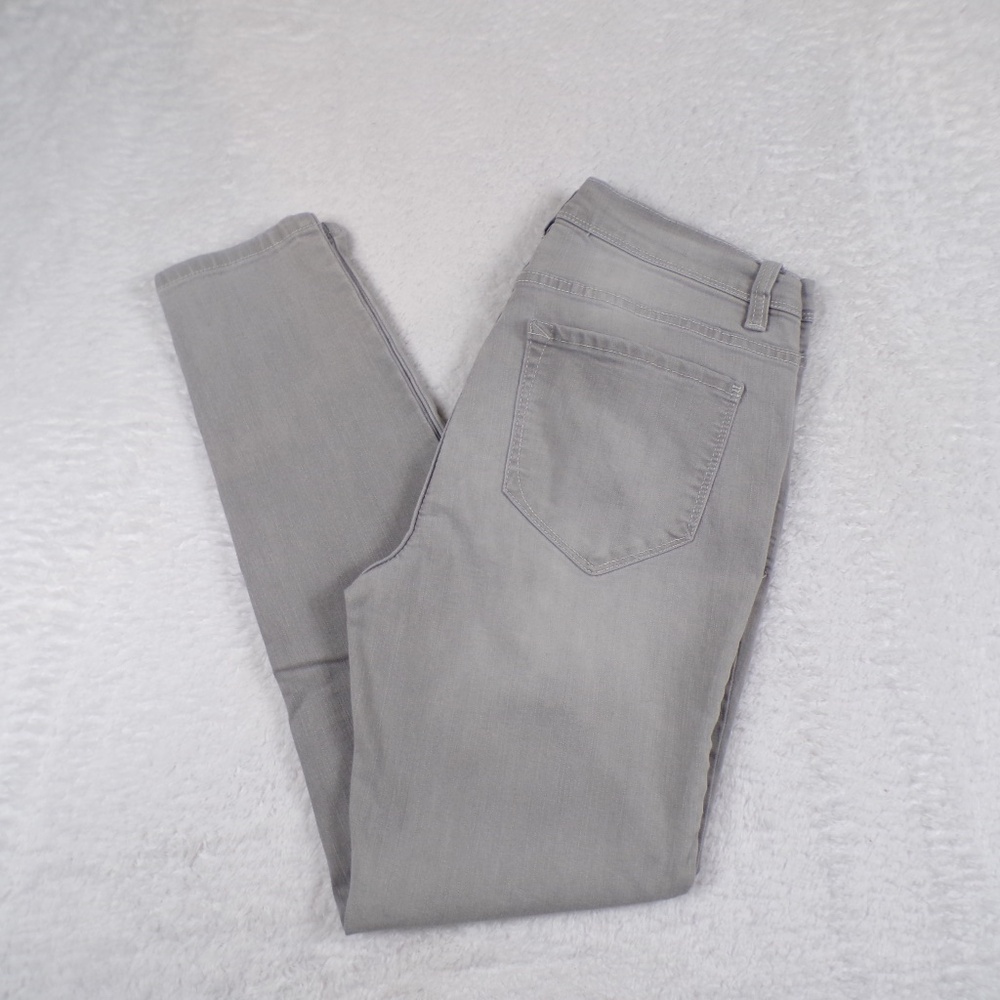 Kensie Jeans The Ultimate High Rise Skinny Women's Size 8/29 Gray Wash Denim